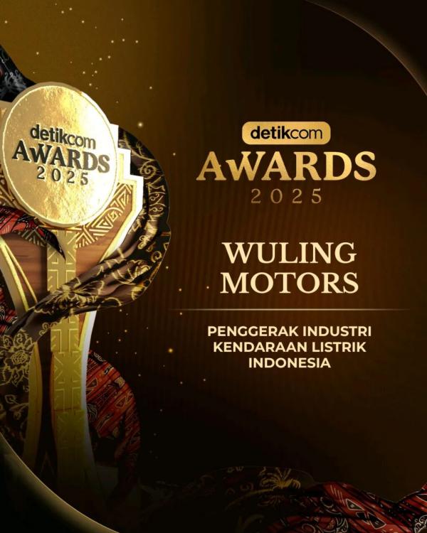 Wuling Indonesia wurde 2025 zum „führenden Unternehmen der indonesischen Elektrofahrzeugindustrie“ ernannt